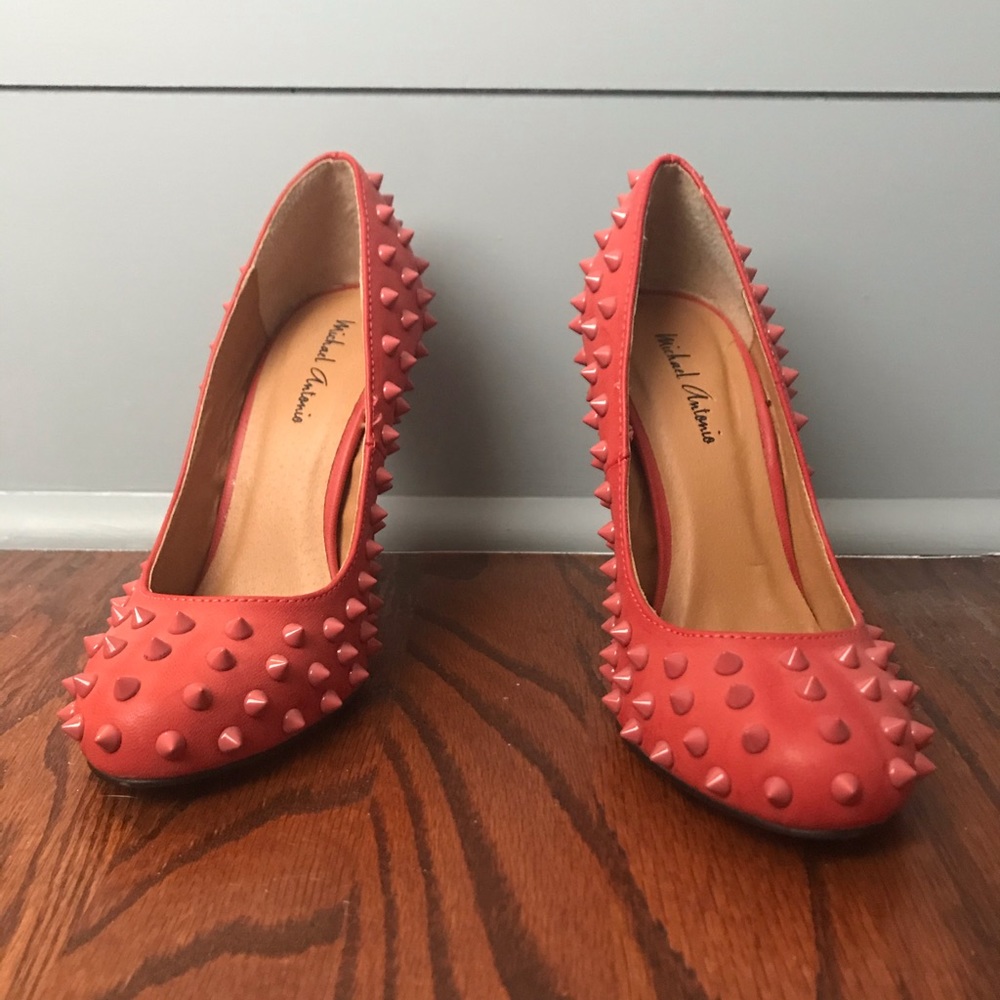 Michael Antonio coral 3in Stiletto pumps